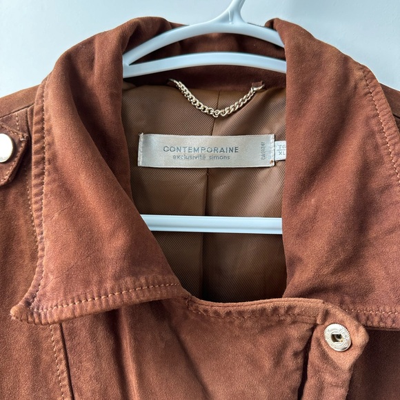 Suede Jackets designer exclusively by Contemporary for Simons - Picture 4 of 4